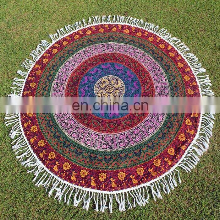 wholesale cheap reactive printing velour custom beach towels