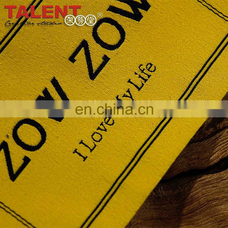 Customized professional good price of woven clothing garment label