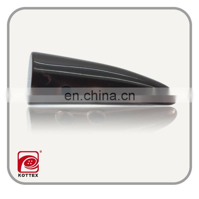 Factory plastic resin toggle button for coat, nickle free & lead free