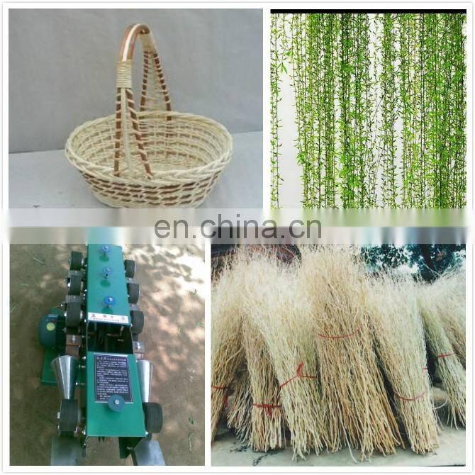 Industrial Made in China wicker osier sallow willow stick twig peeling peeler machine with best price