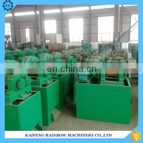 High efficiency good price double roller fertilizer granule machine