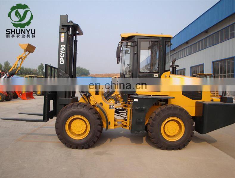 3.5 ton Rough terrain Articulated forklift