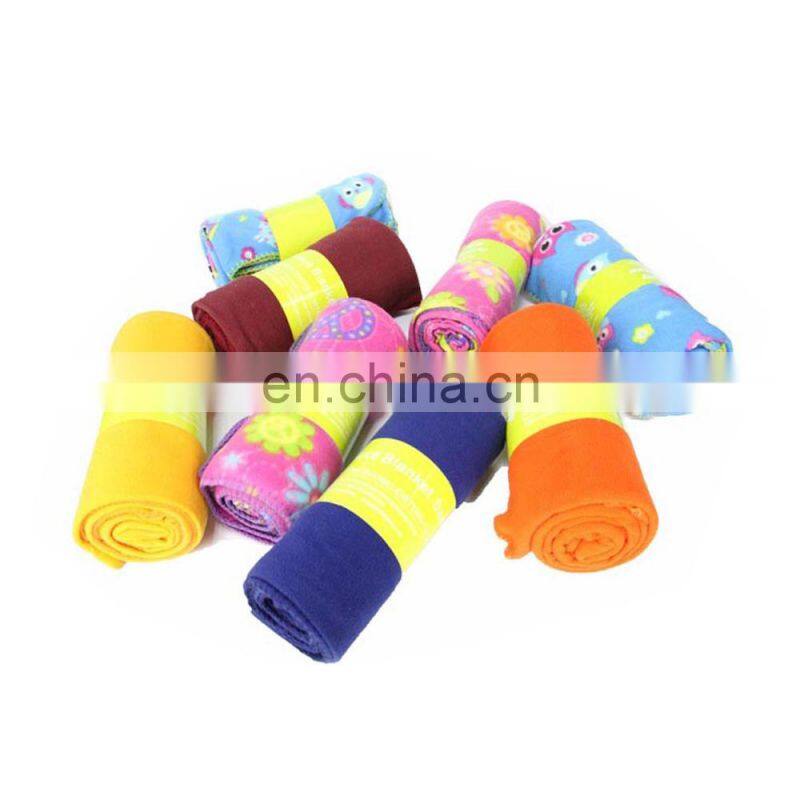 Factory Manufactured Polyester Polar Fleece Blanket