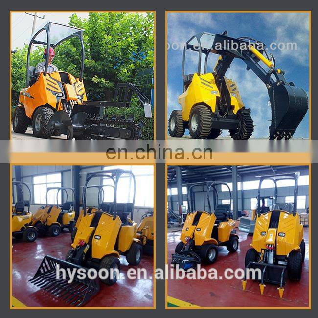 Agricultural farm machinery articulated mini wheel loader price for sale