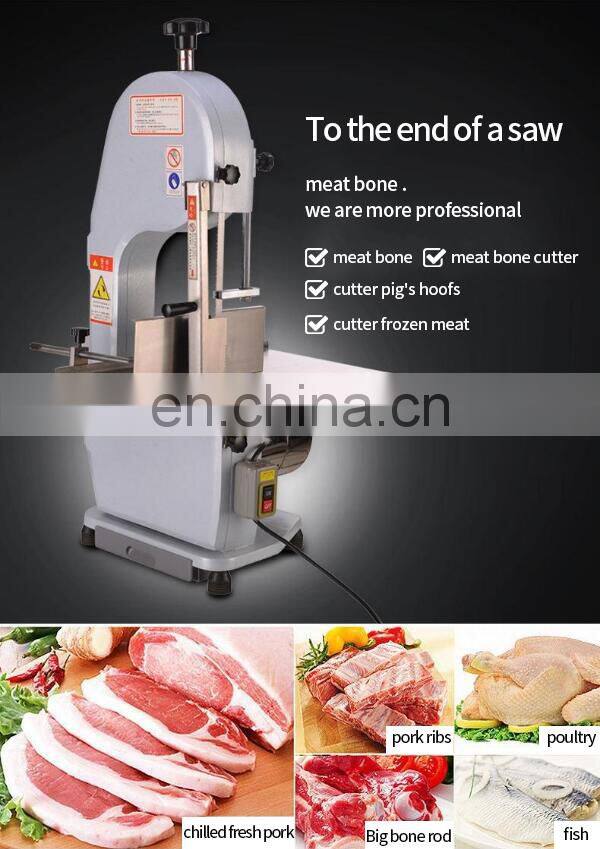 Meat cutting machine bone saw chicken cutter machine