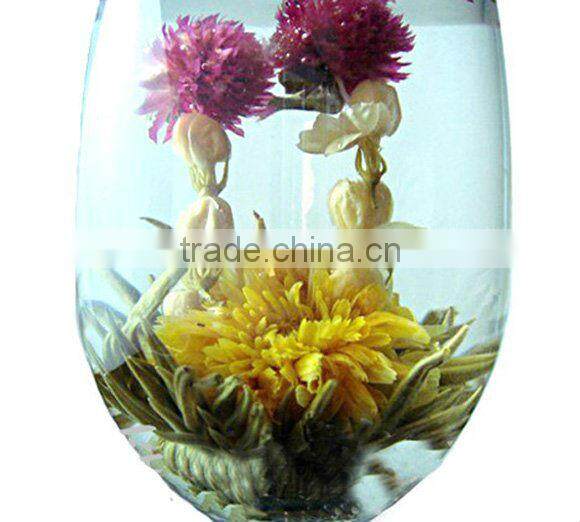 Orange Taste Flowering Tea,Blooming Tea Ball,Fruit Tea