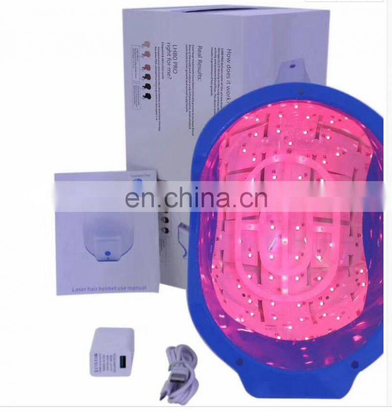 Portable Laser Cap Hair Growth Machine For Treating Bald Sparse Hair