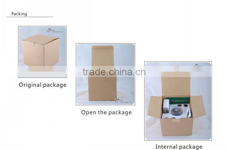 piano black vase shape vessential oil freshener