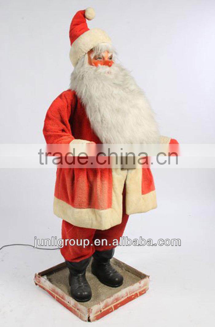 JLSA-J-0090 lighted santa claus outdoor christmas decorations