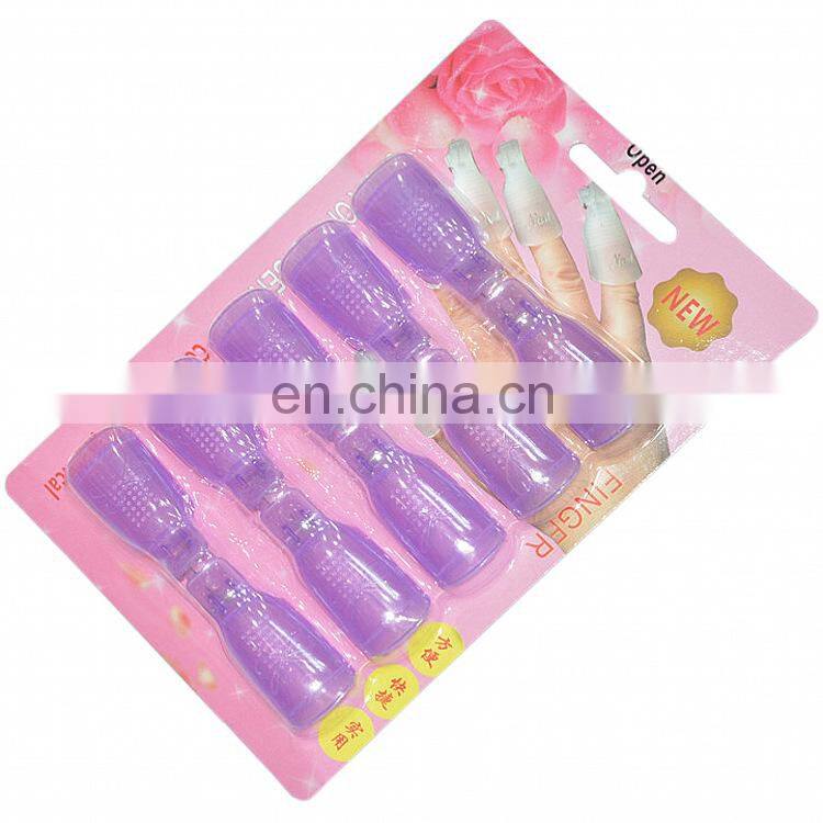 Women Plastic Nail Art Soak Off Cap Clip UV Gel Polish Remover Wrap Tool Makeup Cosmetic Tools Overmal