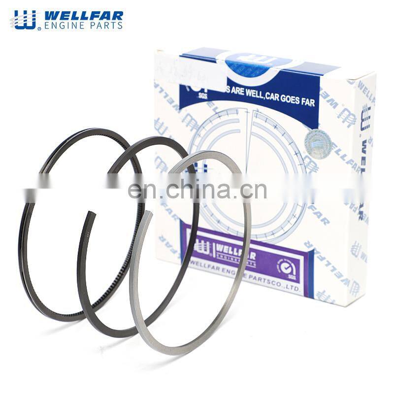 Engine piston kit ISBE ISF3.8 ISF2.8 4B3.9  6B5.9 high quality 102mm piston ring 4089258/4025012