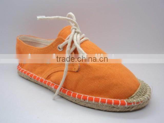 2016 new style espadrille types canvas shoes