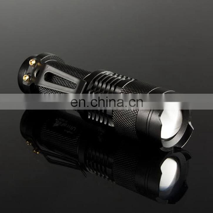 Wholesale Portable Flashlight Adjustable 300LM 320LM 500LM 600LM Q5 High Power Led Torch Light