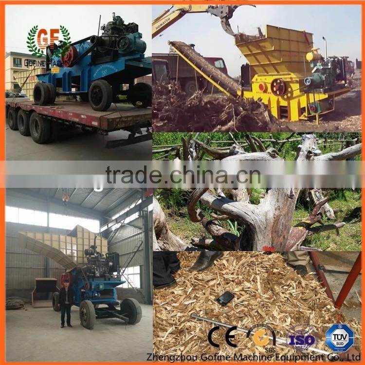 big tree stump crusher made in china