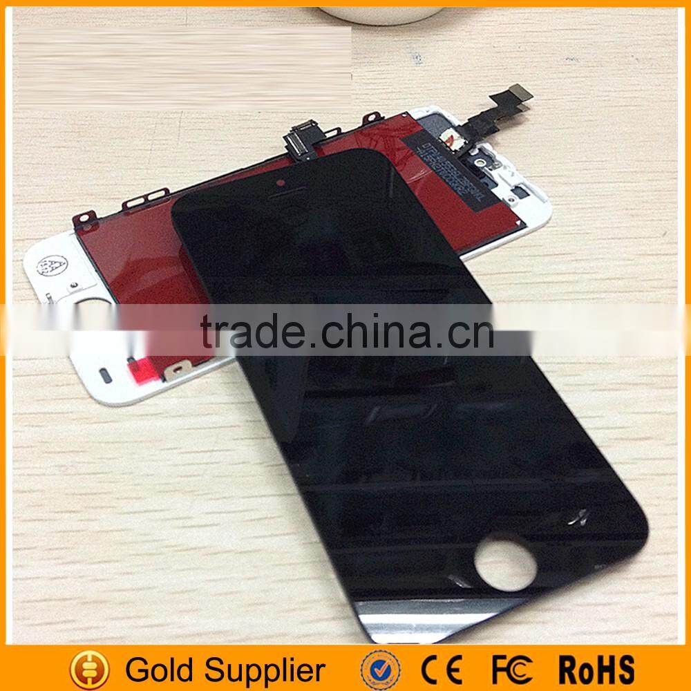 For iPhone 5S/5C White /Black Touch LCD Screen Digitizer Replacement with accessories & free shipping