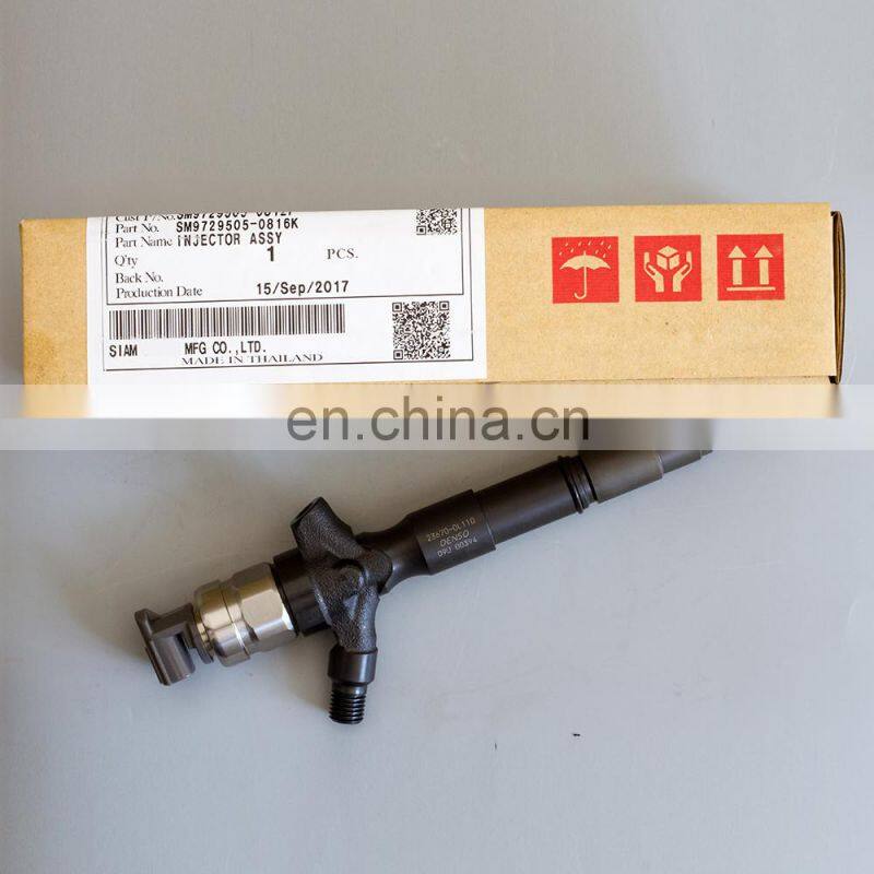 295050-0810 Genuine and brand new diesel fuel common rail injector 295050-0810 23670-0L110