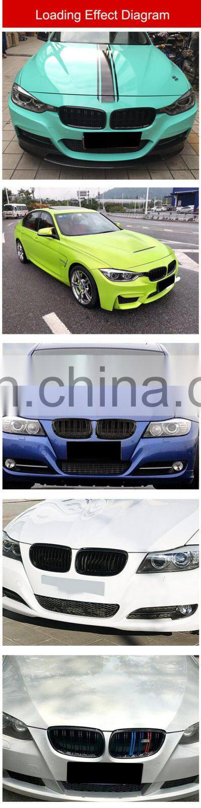 Runde Replacement Front Grill For BMW Tri-model center bumper grill 2004-2012