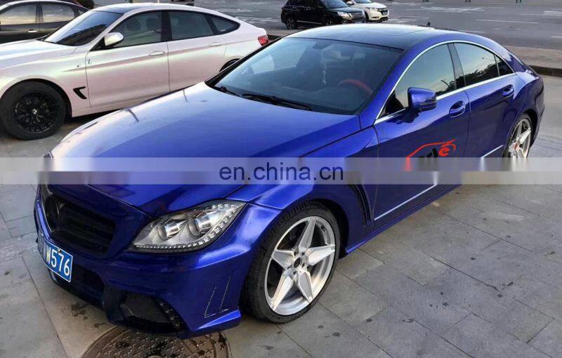 RD WD Style Auto Body Kit With Car Bumper Front Rear Bumper Side Skirts Fender For 2010-2018 Mercedes BENZ C218 body kit