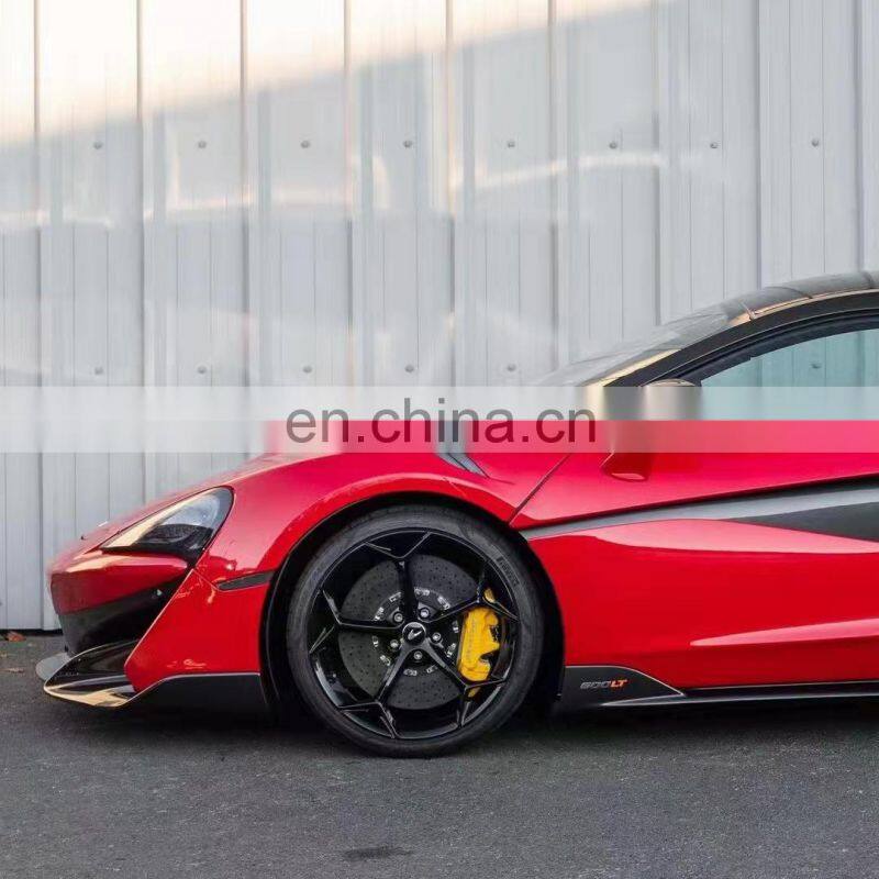 Runde Carbon Fiber Front Bumper Rear Bumper Side Skirt Spoiler Hood For Mclaren 540C 570S Upgrade 600LT Style Body Kit