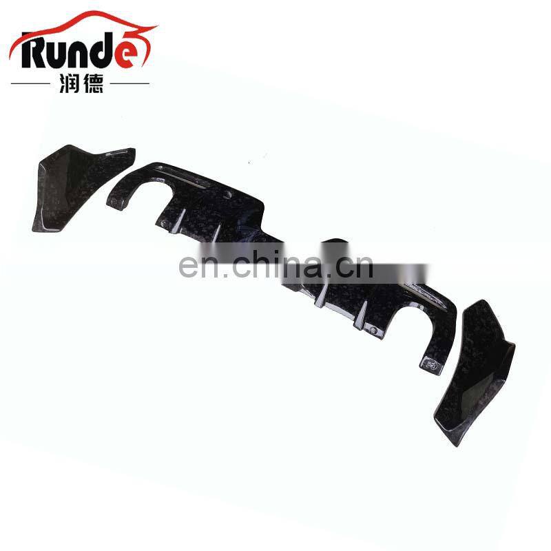 Runde AIM Style Carbon Fiber Material Bodykit With Front Rear Lip Side Skirt Warp Angle Spoiler For Toyota Supra A90 Body Kit