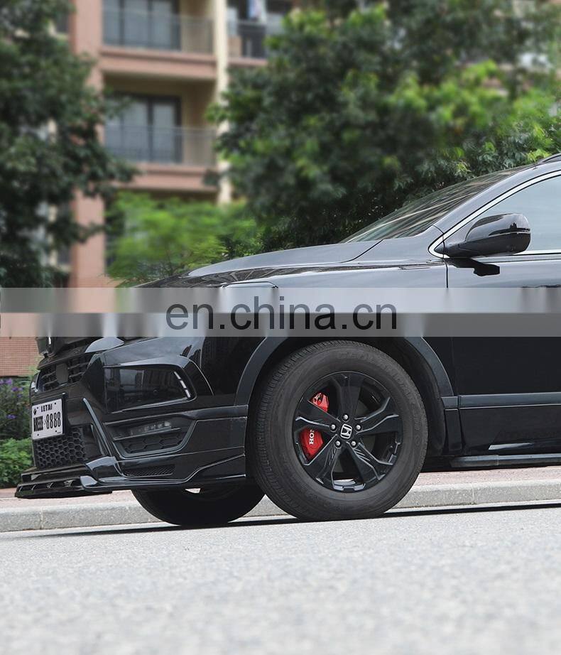 Runde Perfect Fitment Kits For 20-21 Honda Breeze LT Black Warrior Sports Body Kit Front Lip Side Skirts Rear Lip Tail Pipes