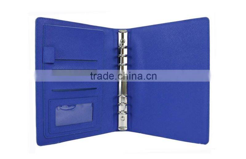 Wholesale High Quality Genuine Saffiano Leather Office File Document Folder