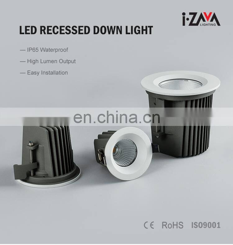 Professional Manufacturer Round Shape Ceiling Recessed 10CM Cut-out COB 16W 20W Led Downlight