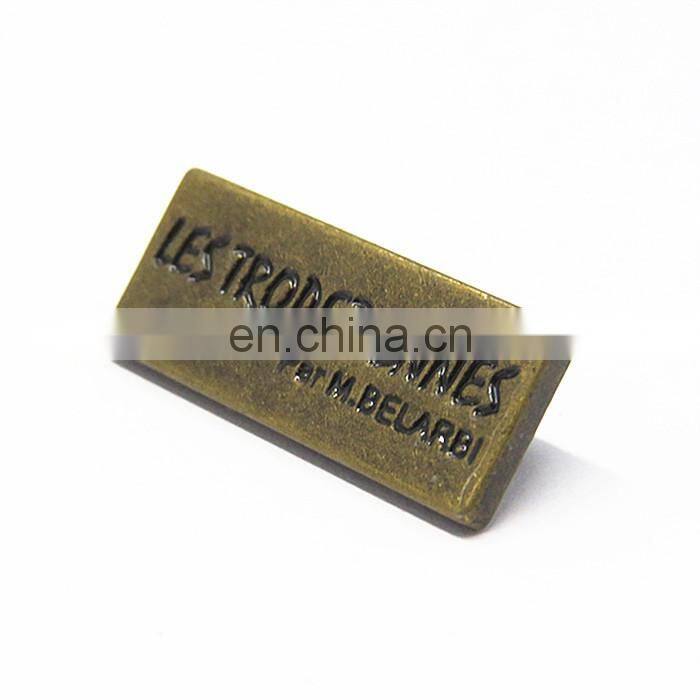 Manufacture3D Metal Bag Label Bag Logo Labels Custom Handbag Label