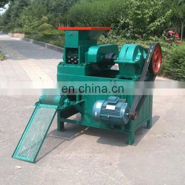 Hydraulic coal and charcoal briquetting machine