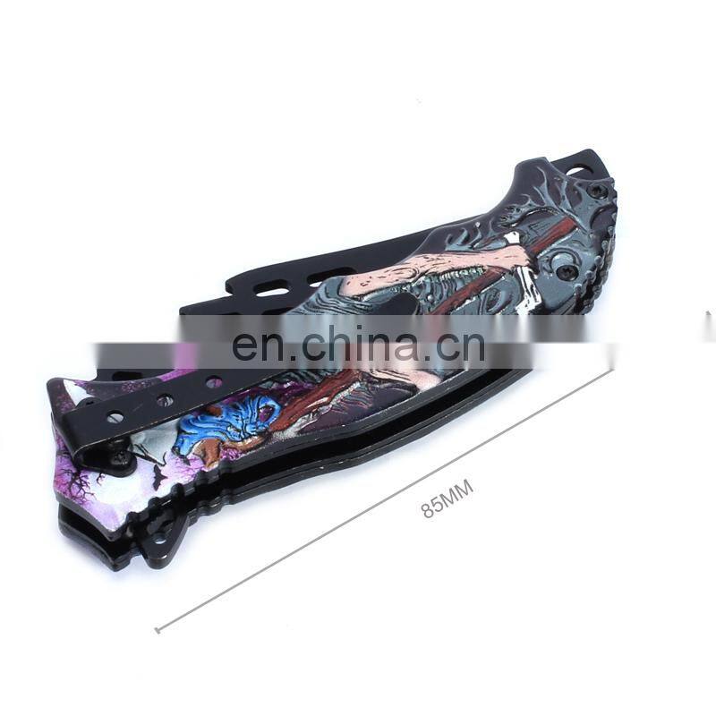 Personalized Engraved Premium Lockback Hunting Knife