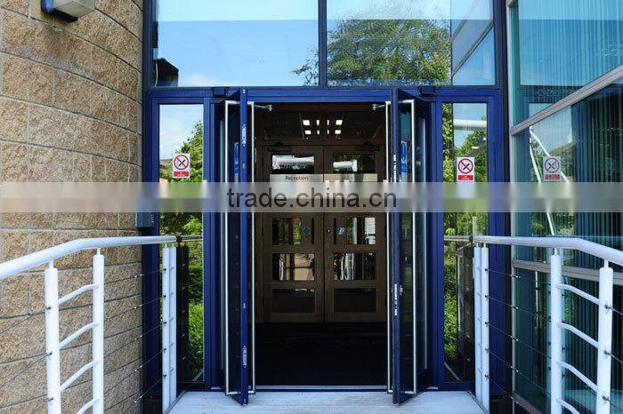 High quality commercial Aluminum automatic swing door system