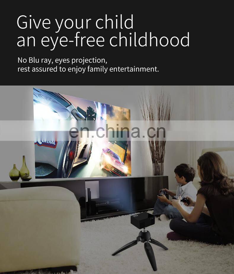2020 newest products mini projector Home Theater Multimedia USB/TF new hot smart led pocket UC26