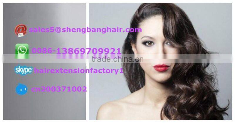 remy human hair drawstring ponytail hair extension for black women