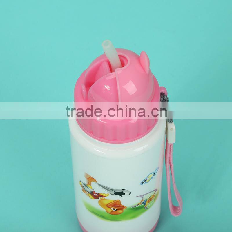 Kids tin lunch box set and water bottle PP bento lunchbox set