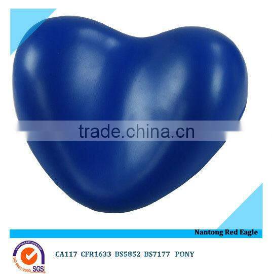 adult heart shaped PU molding bath pillow