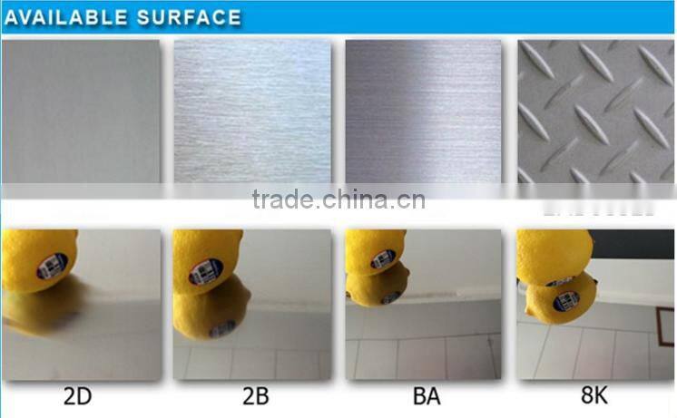 2B/BA/Mirror finished 316 316L stainless steel flat bar/round bar