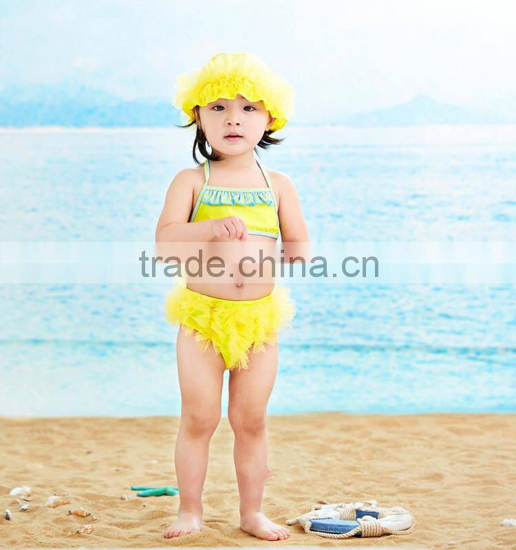 2015 Hot Sale Top Quality Girl Swimpants Korean Style Baby Lace Swimpants For Children Wear