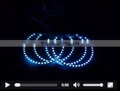 RGB color 131mm, 146mm 5050 SMD RGB Angel Eye headlights For BMW E36 E38 E39 E46