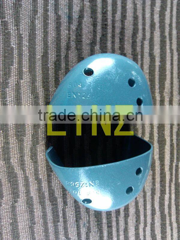 rubber anti-slip cover with aluminun toe cap for visitors