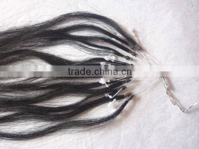 2013 high quality virgin hair micro ring loop hair extension