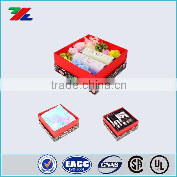 2016 High quality customized gift paper boxes for mothers day