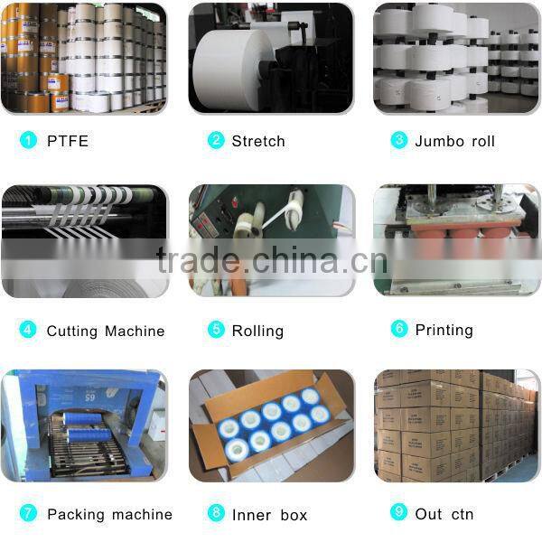 12mm high temperature ptfe thread tape