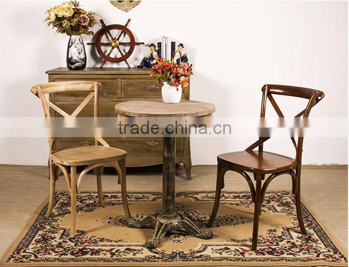 solid wood furniture oak cross back wedding chair