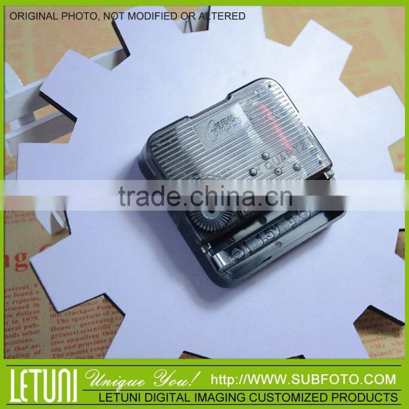 home wall decoration wheel gear wall clock