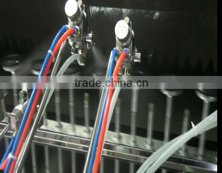 UV varnish automatic plastic coating line/Perfume bottle caps UV painting line/Plastic UV spray coating line