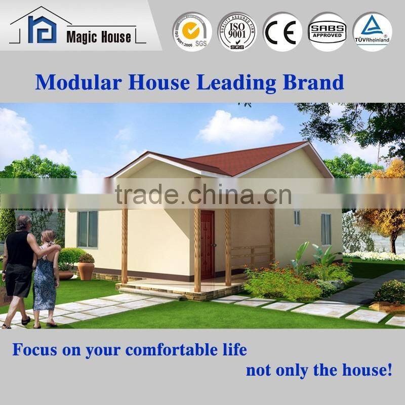 High quality customized one bedroom light steel structure modular housing