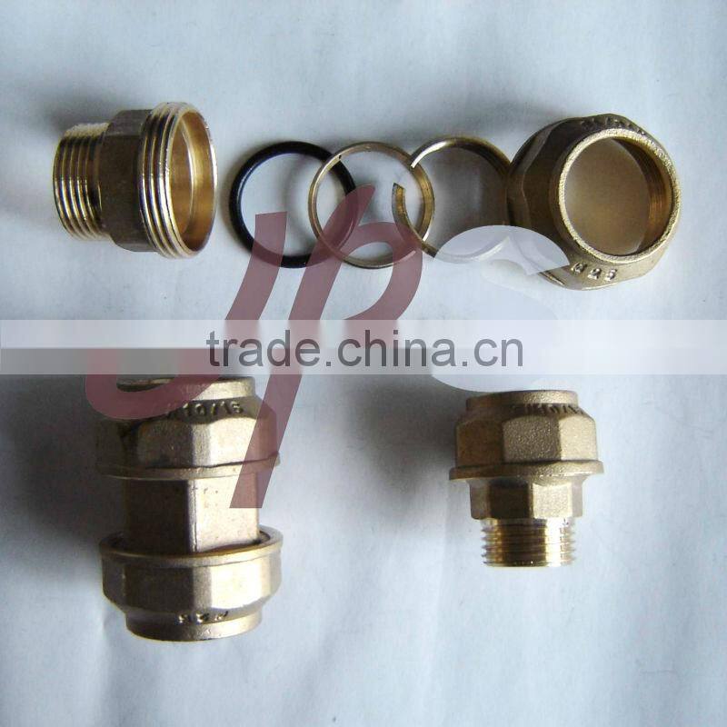 brass PE compression fitting