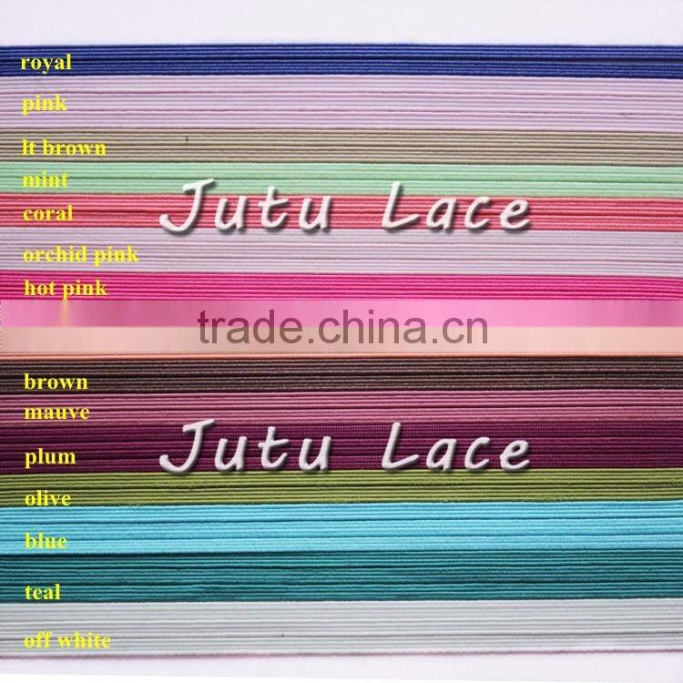 Fashion soft elastic band for Garment - pearl center flower headbands- flat stretch band- wholesale kids headwear