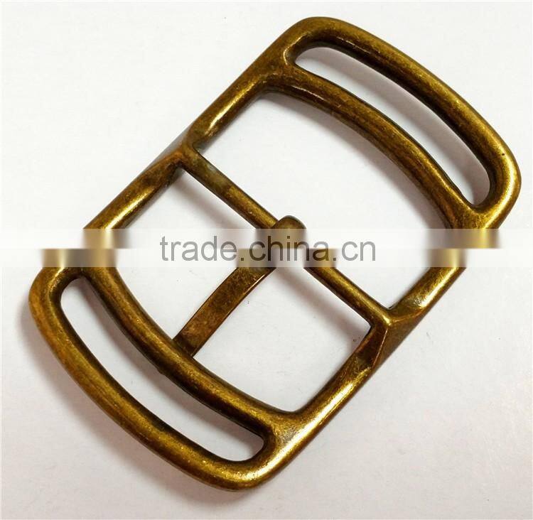 hook and loop buckle D shape buckle gold pin metal buckle