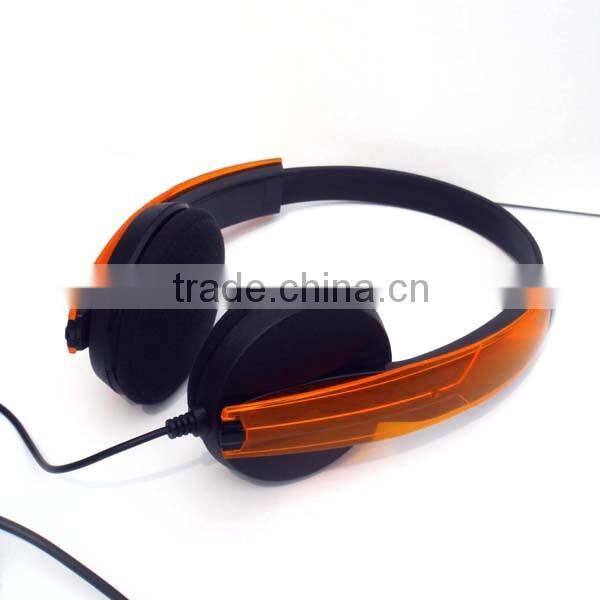 2015 new free samples OEM factory PC Tablet Smart cell phone stereo plastic headphone headsets